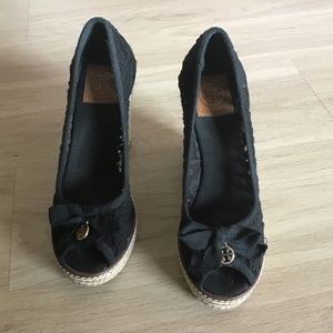 Tory Burch espadrille heels